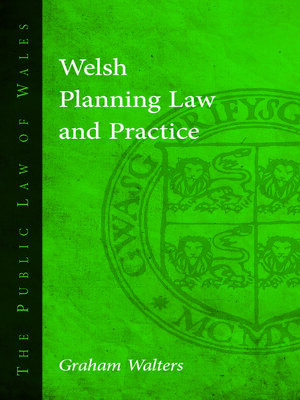 cover image of Welsh Planning Law and Practice